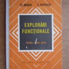 Fl. Marin - Explorari functionale pentru cadre medii (1978, editie cartonata)