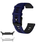 Curea din silicon compatibila cu Samsung Galaxy Watch9 40mm, Navy Blue