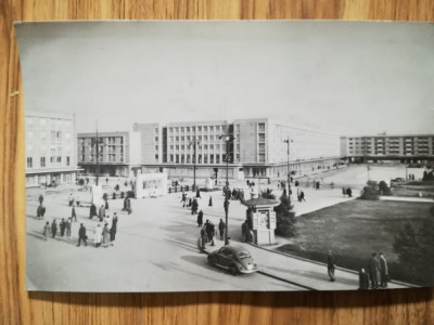 anii 60 Carte Postala PLOIESTI Vedere RPR comunism PRAHOVA piata urbana foto