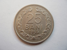 ROMANIA - 25 BANI 1954 , UNC, RPR, LCP1.128 foto