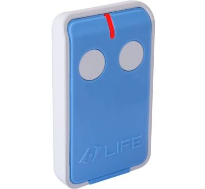 Telecomanda pentru automatizari de poarta Life cu 2 taste, MAXI02-BLUE SafetyGuard Surveillance foto
