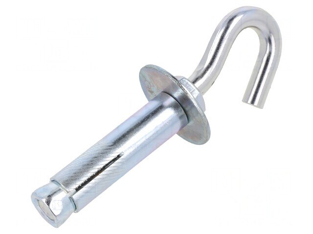 C&acirc;rlig unghiular cu diblu oțel zincat 75mm