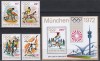 Senegal 1972 - Jocurile Olimpice - Munchen, Serie + Colita, MNH, Nestampilat