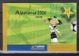 Argentina 2006 - Cupa Mondială de Fotbal - Germania, Carnet