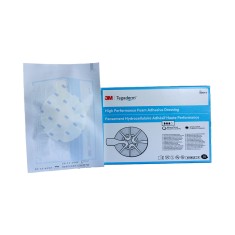 Pansament transparent, steril, rezistent la apa, Tegaderm 3M, 6x7,6cm,1 buc foto