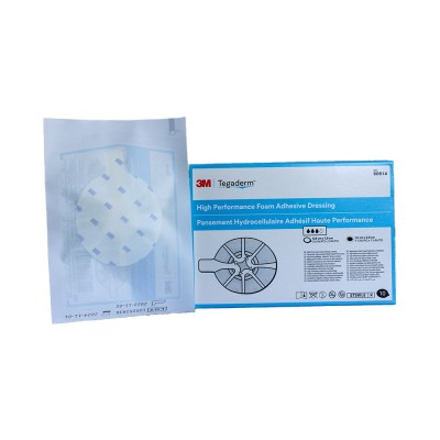 Pansament transparent, steril, rezistent la apa, Tegaderm 3M, 6x7,6cm,1 buc foto
