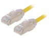 Patch Cord F/UTP Cat6a LSZH Galben 5m 28AWG