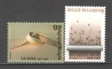 Belgia.1987 100 ani ziarele &quot;Le soir&quot; si &quot;Het laatste nieuws&quot; MB.320, Nestampilat