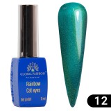 Oja semipermanenta Rainbow Laser Cat Eyes 8ml, 12