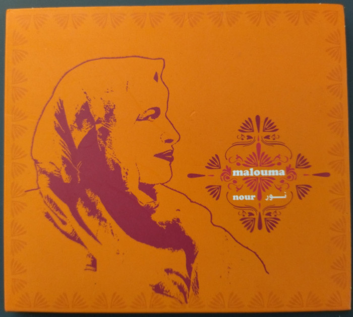 CD DIGIPACK WORLD MUSIC:MALOUMA-NOUR/2007:E.Legnini/Bojan Z/L.Ehrlich/P.Fruchard