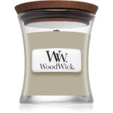 Woodwick Fireside Au Coin Du Feu lum&acirc;nare parfumată cu fitil din lemn 85 g