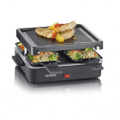 Gratar electric Raclette Severin RG 2370, 4 persoane, 600 W - RESIGILAT