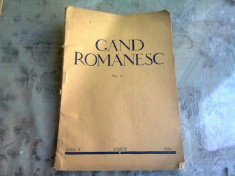 REVISTA GAND ROMANESC , NR. 3 , ANUL II , MARTIE , 1934 foto