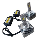 Becuri LED D1S 72W 10000LM Canbus Plug&amp;Play 6500K Alb Rece Auto Compatibile Audi BMW Mercedes VW Toyota Lexus Acura Infiniti Volvo Porsche Cadillac