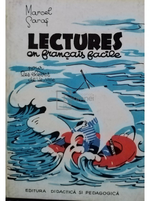 Marcel Saras - Lectures en francais facile (editia 1967)