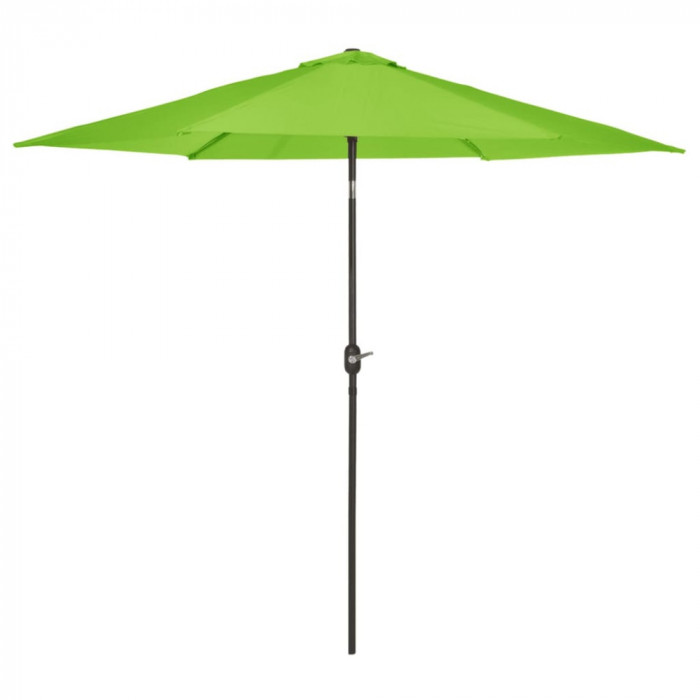 Madison Umbrelă de soare Tenerife, verde măr, 300 cm