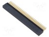 Conector SAMTEC şiruri pini tată 64 PIN 2,54mm aurit THT soclu