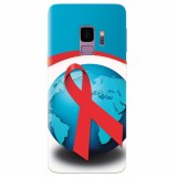 Husa silicon pentru Samsung S9, World Aids Day