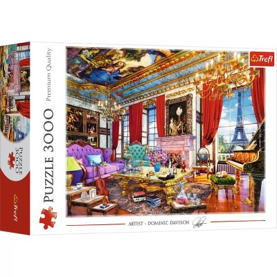 Puzzle Trefl 3000 Palatul Din Paris foto