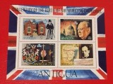 ANTIGUA, CHURCHILL - BLOC MNH, Nestampilat