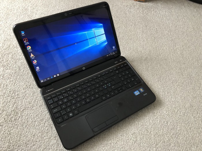 Laptop HP G6 I5 3210M 2,5GHZ QUADCORE 8GB DDR3 SSHD 500GB VIDEO 1,7GB