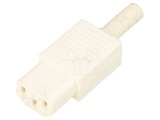 Conector Alimentare AC Mufă Mamă 10A 250V IEC 60320 Drept