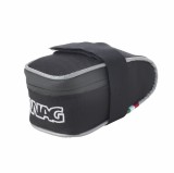 Borseta Cursiera Bicicleta WAG, Prindere Sa, 12x6x45cm, Antizgariere, Negru/Gri