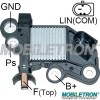 MOBILETRON VR-B867 Regulator, alternator