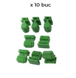 Clips fixare, agrafa VW Golf 3 (1h) (Hb + Kombi+Cabrio), Vento/Jetta (Usa) (1h), pilon acopera, set 10 buc