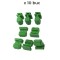 Clips fixare, agrafa VW Golf 3 (1h) (Hb + Kombi+Cabrio), Vento/Jetta (Usa) (1h), pilon acopera, set 10 buc
