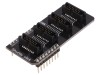 Adaptor GPIO MIKROE DCSHUTTLE CLICK 3.3V/5V pentru Placa Prototip, Interfata GPIO, Conector mikroBUS Shuttle x4