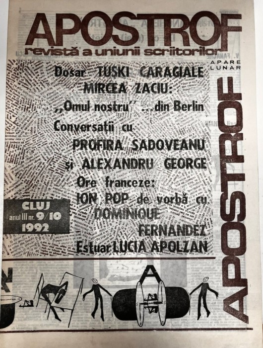 Apostrof, nr. 9/10, 1992