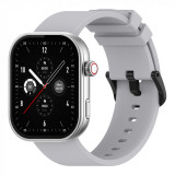 Cumpara ieftin Smartwatch Zeblaze Btalk Plus, Silver, 2.03 HD, Apel telefonic bluetooth, Asistare vocala, Moduri sport 100+, Monitorizare sanatate 24 24, Jocuri, IP6