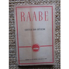 Wilhelm Raabe - G&icirc;ștele din Butzow