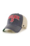 47 brand sapca MLB Boston Red Sox culoarea albastru marin, cu imprimeu, B-TSCLA02LAP-VN