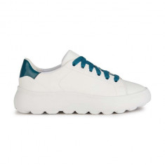 Geox sneakers din piele D SPHERICA EC4.1 B culoarea alb, D35TCB08502C1392