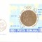 TSV - PLIC 1964 FDC LP 597 MEDALII OLIMPICE, COLITA NEDANTELATA