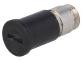 Adaptor Siguranțe Cilindrice 6.3x32mm 16A Negru 500VAC, SCHURTER