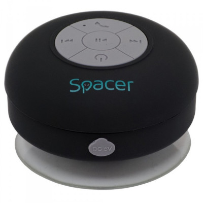 Boxa portabila Spacer Ducky, 3W, Control volum, Bluetooth, Negru foto