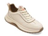 Cumpara ieftin Pantofi sport BITE THE BULLET albi, W7803, din piele naturala