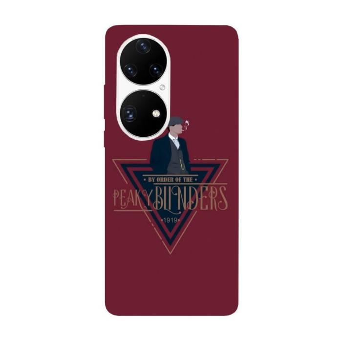 Husa compatibila cu Huawei P50 model By the order of the Peaky Blinders, Silicon, TPU, Viceversa