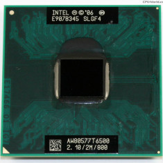 Procesor laptop Intel Core 2 Duo T6500 2,10 GHz 2M 800MHz