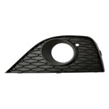 Grila bara fata Seat Ibiza (6j), 04.2008-04.2012, parte montare partea dreapta, cu gaura proiector, 6732274R, Aftermarket, RETOV