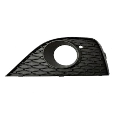 Grila bara fata Seat Ibiza (6j), 04.2008-04.2012, parte montare partea dreapta, cu gaura proiector, 6732274R, Aftermarket foto