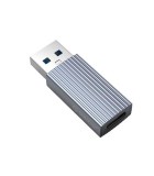 Adaptor USB-A tata - USB Type C mama gri aluminiu Orico AH-AC10-GY