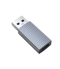 Adaptor USB-A tata - USB Type C mama gri aluminiu Orico AH-AC10-GY foto