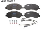 SKF VKBP 80029 E set placute frana,frana disc