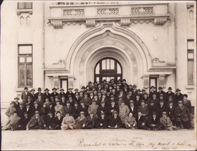 HST P2/608 Poză mare personal conducere CFR 1933 foto