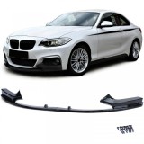 Lipsa spoiler frontal performanta negru lucios, potrivit pentru BMW Seria 2 F22 F23 12-21 Performance AutoTuning