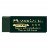 Radiera cu Ambalaj Protector Faber &ndash; Castell Dust Free 20, Verde, Rechizite Scolare, Radiera pentru Desen, Radiera Ieftina, Radiera Faber &ndash; Castell, R